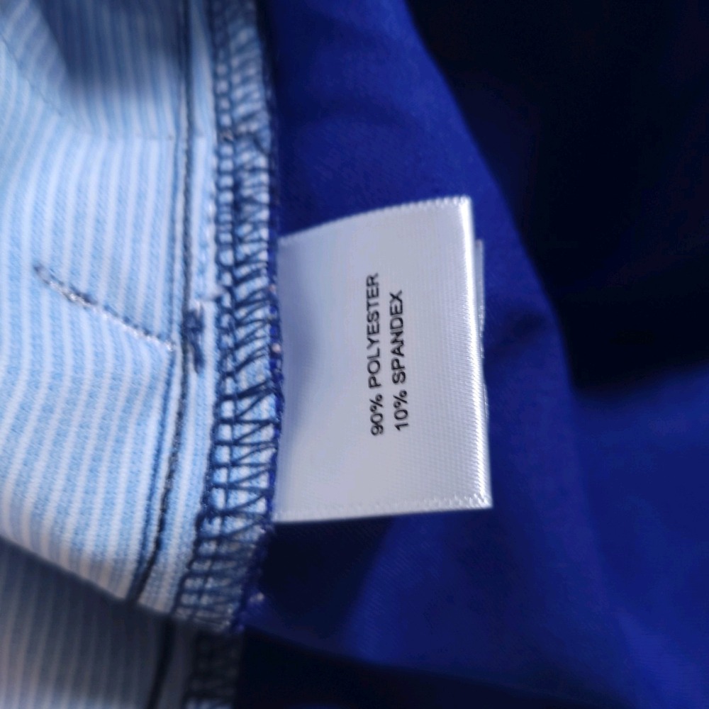 Peter Millar Crown Sport Golf Shorts Mens 34 Performance Skulls All Over Blue‎ - Picture 10 of 11